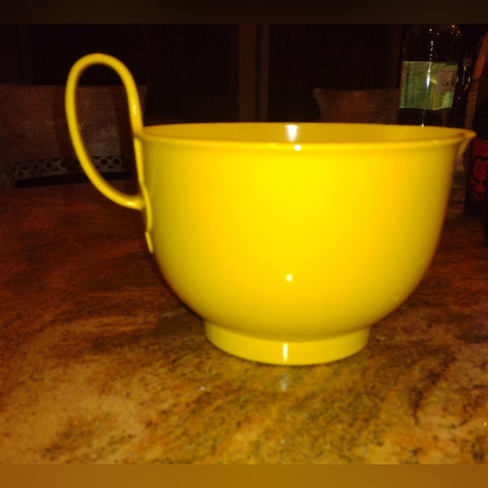 Vintage Dansk Gourmet designs mixing bowl yellow